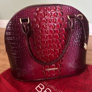 New Brahmin Ruby Ombre Melbourne Satchel from their 40th Anniversary collection